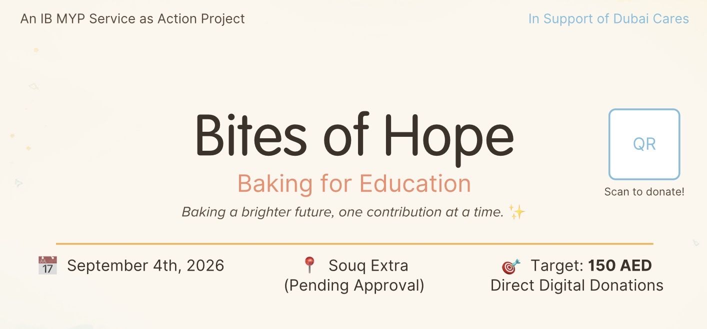Bites of hope: Baking for education