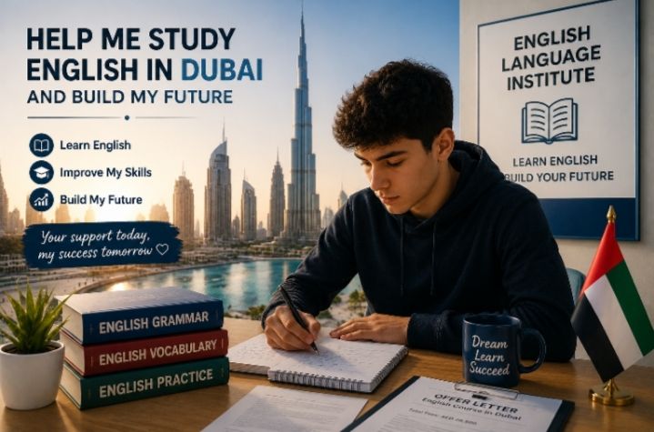 Help Algerian Student Study English in Dubai